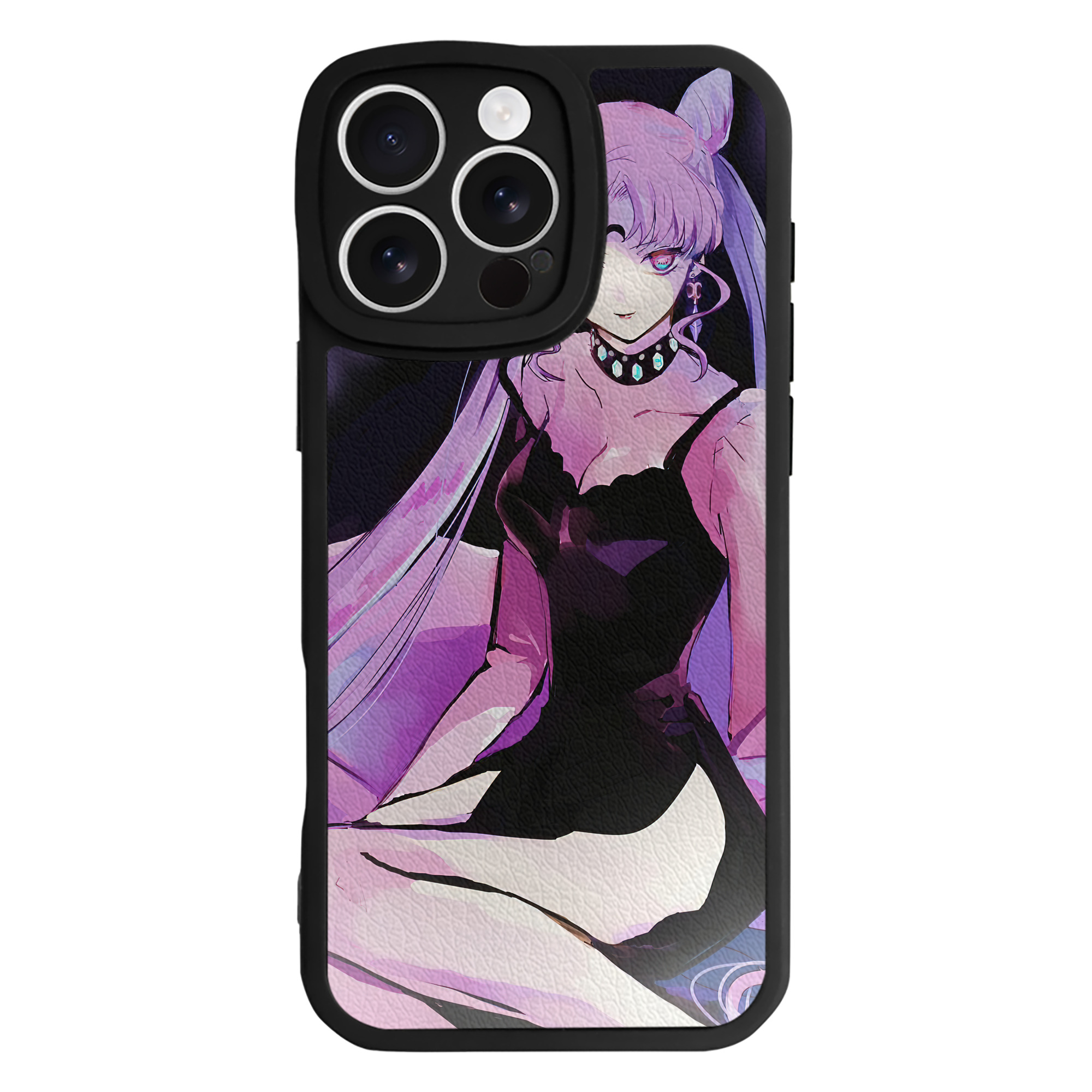 （画像用） 美少女戦士セーラームーン Sailor Moon 【iPhone 16シリーズ対応】シリコンスマホケース（レザー調） 材質：シリコン
